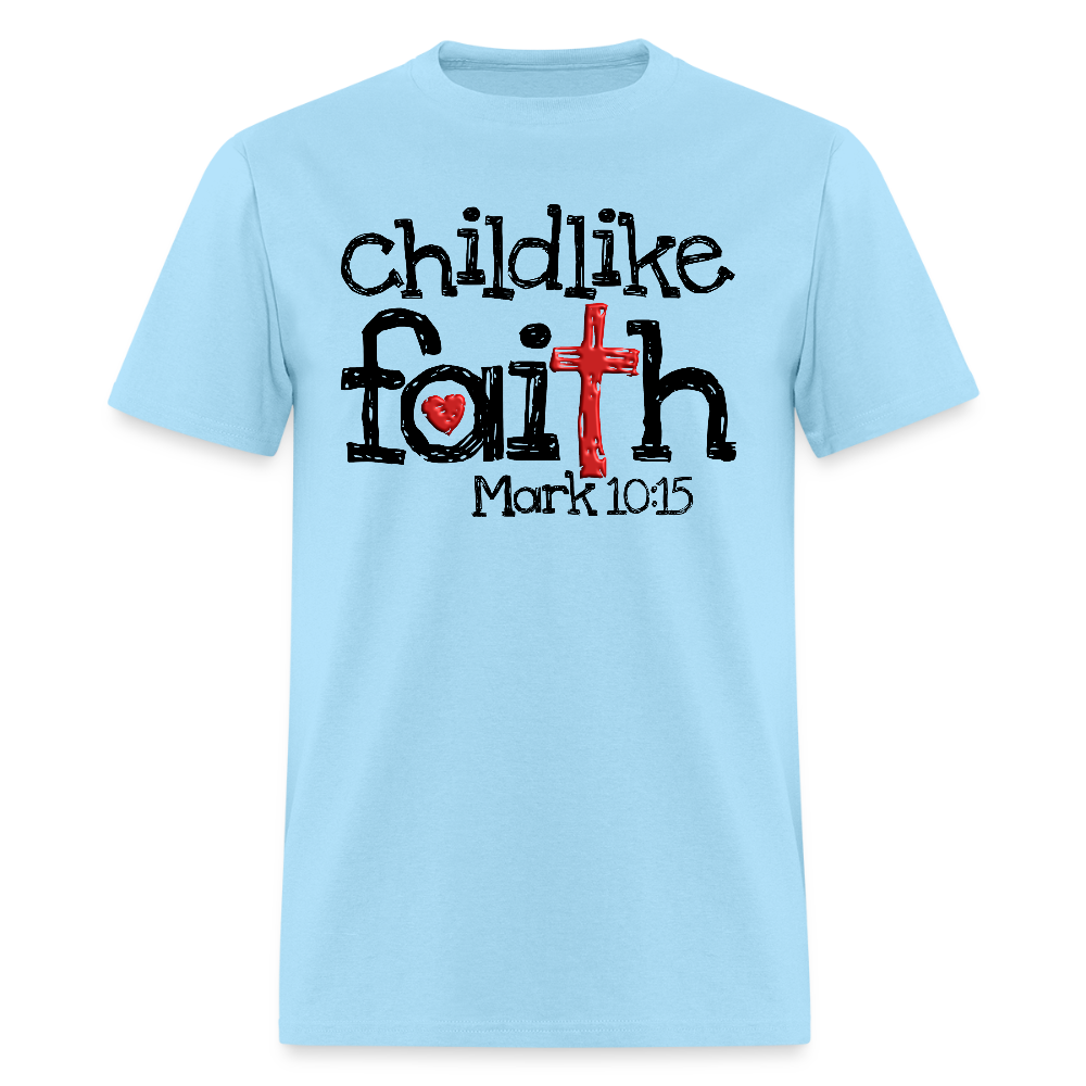Childlike Faith - powder blue