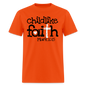 Childlike Faith - orange