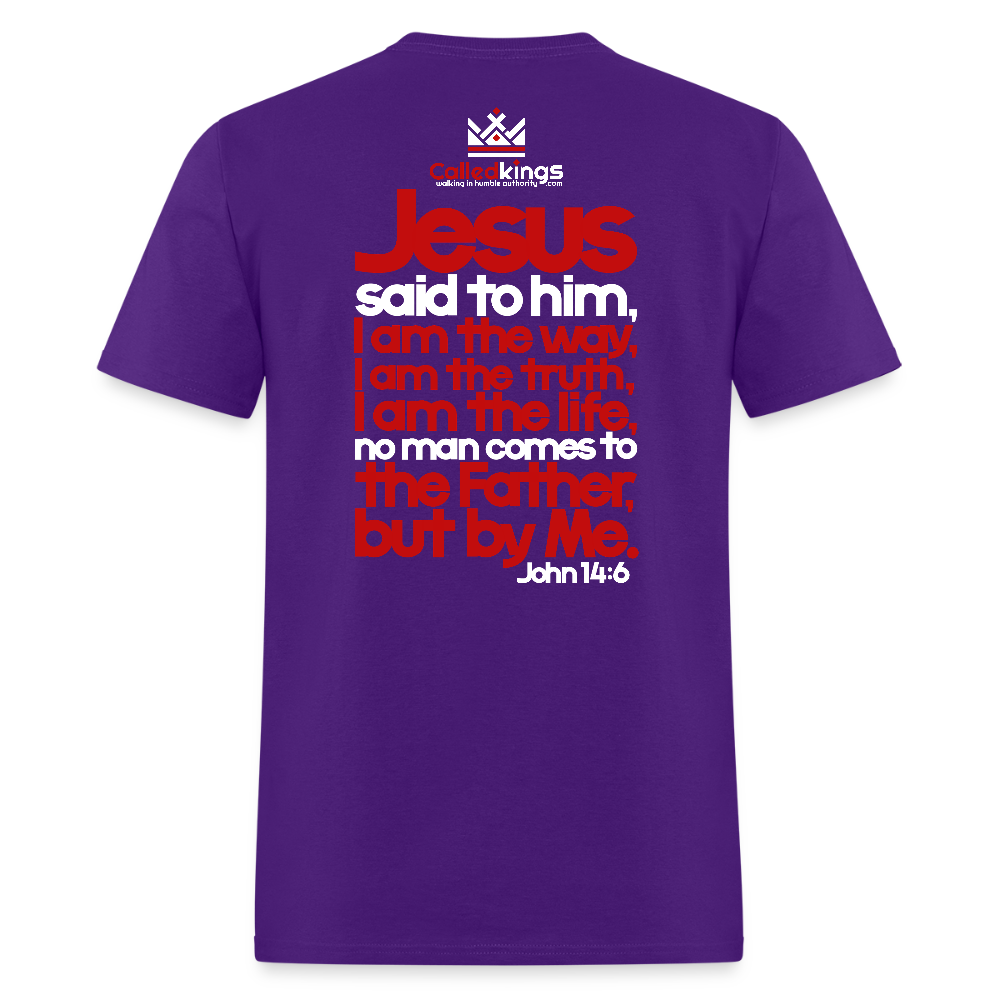 Jesus Is the Answer - purple