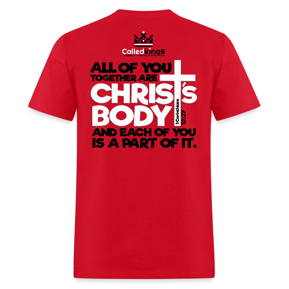 His Body His Choice - red