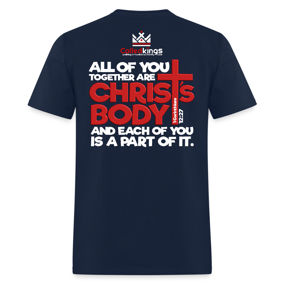 His Body His Choice - navy