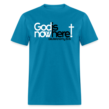 God Is Now Here - turquoise