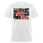 God Will Not Send You To Hell - light heather gray