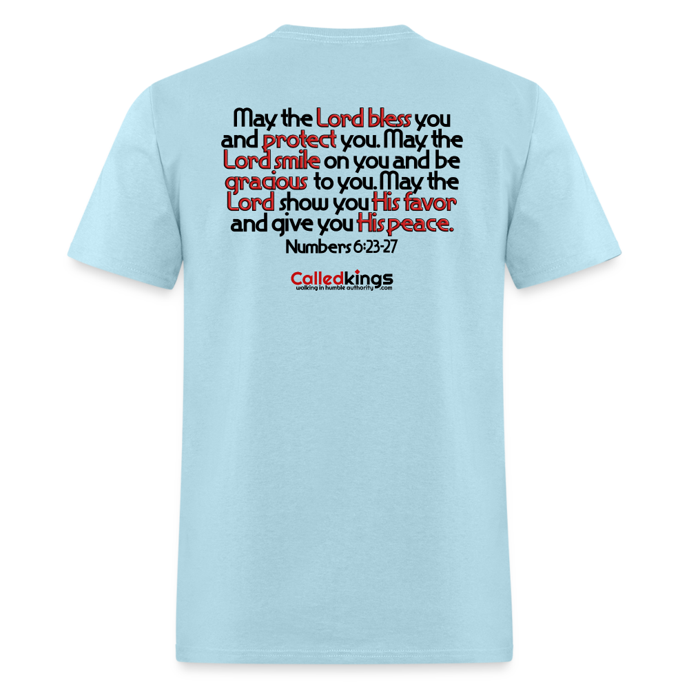 The Lord Protect You - powder blue