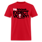He Knows Expect Victory - red