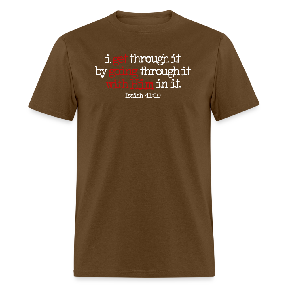 Get Going With Him - brown