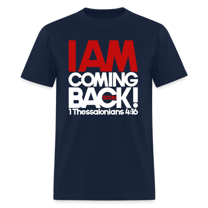 I Am Coming Back - navy