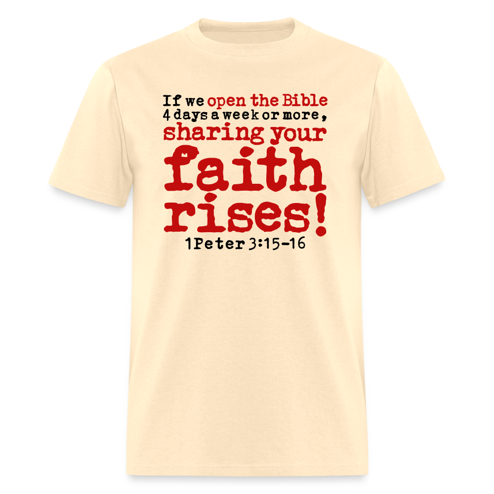 Open Bible Sharing Faith Rises - natural
