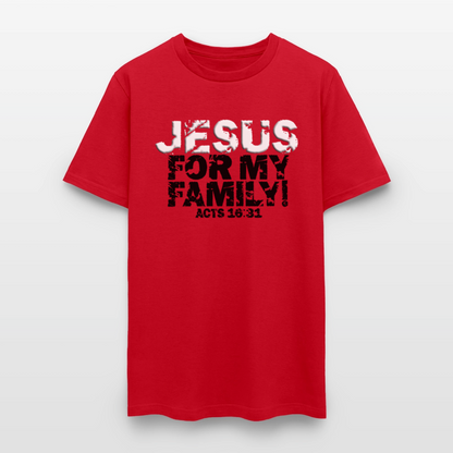 Jesus for My Family - red