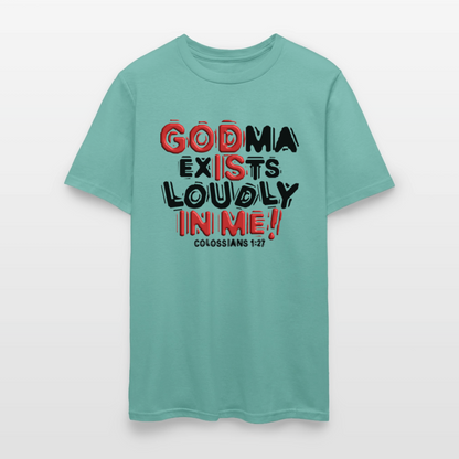 Godma Exists Loudly In Me - aquatic