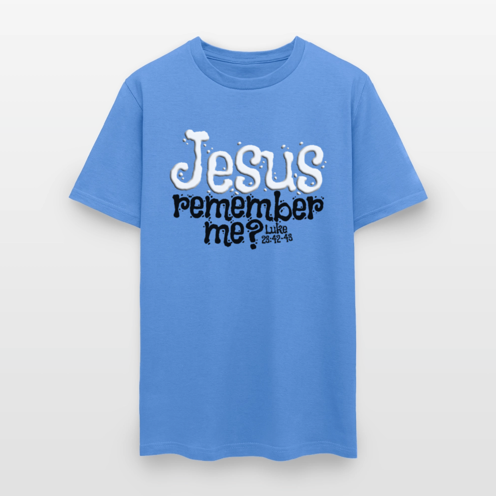 Jesus Remember Me - carolina blue