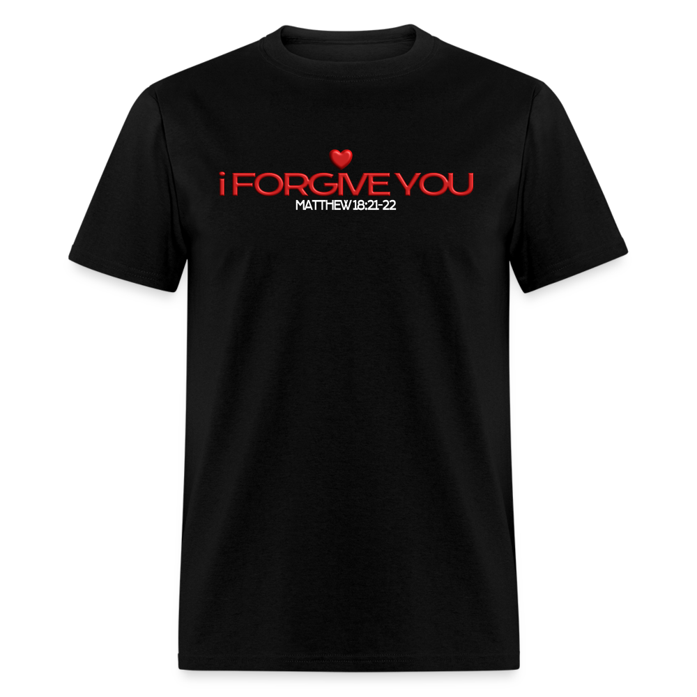 I Forgive You 70x7 - black
