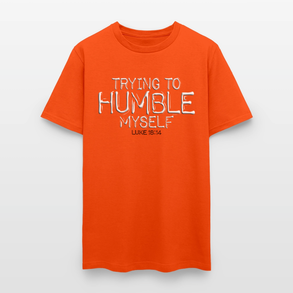 Trying to Humble Myself - orange