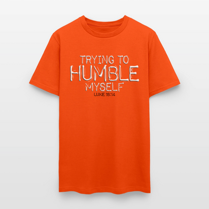 Trying to Humble Myself - orange