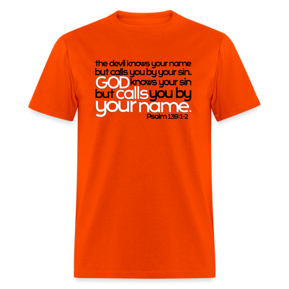 God Calls Your Name - orange