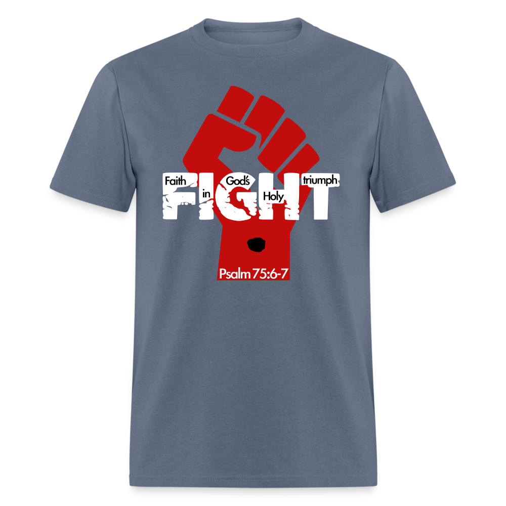 FIGHT with Fist - denim