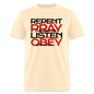 Repent Pray Listen Obey w/Scripture - natural