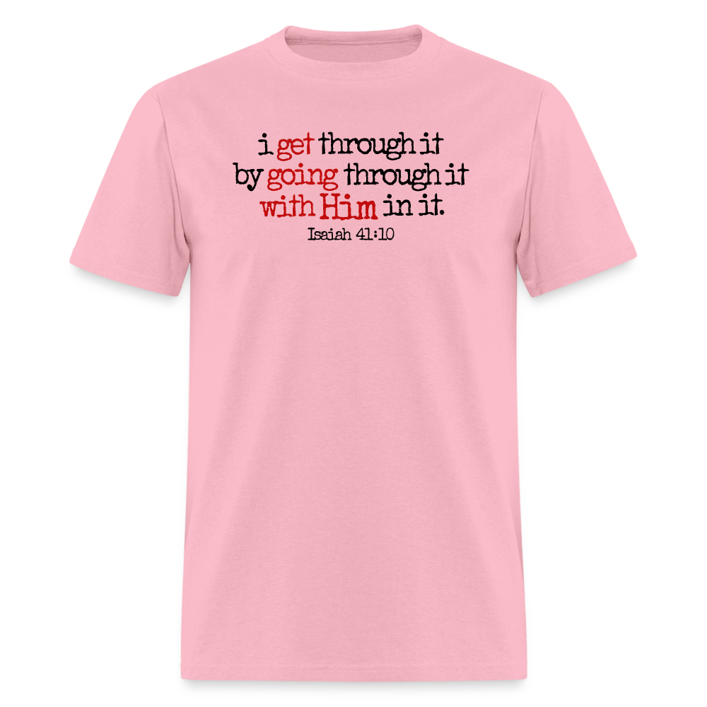 Get Going With Him - pink