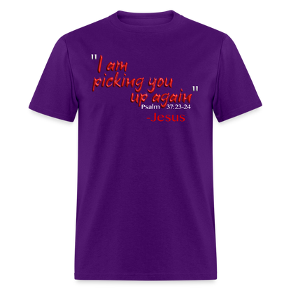 I Am Picking You Up Again - purple