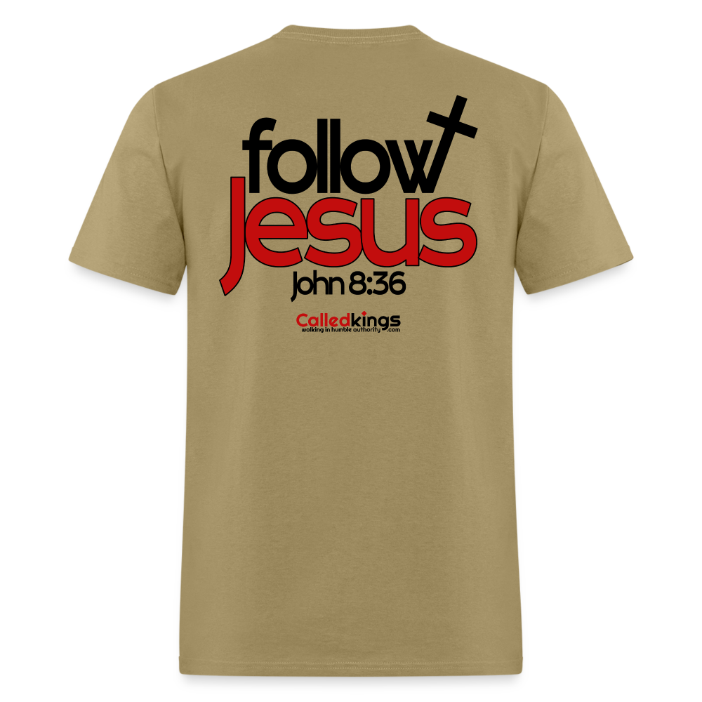 WTBSF? Follow Jesus - khaki
