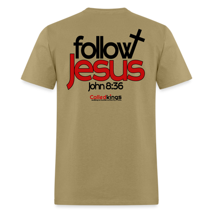 WTBSF? Follow Jesus - khaki