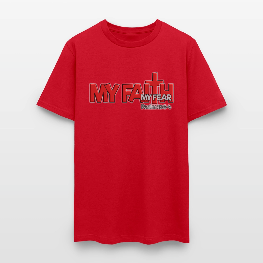 My Faith My Fear - red