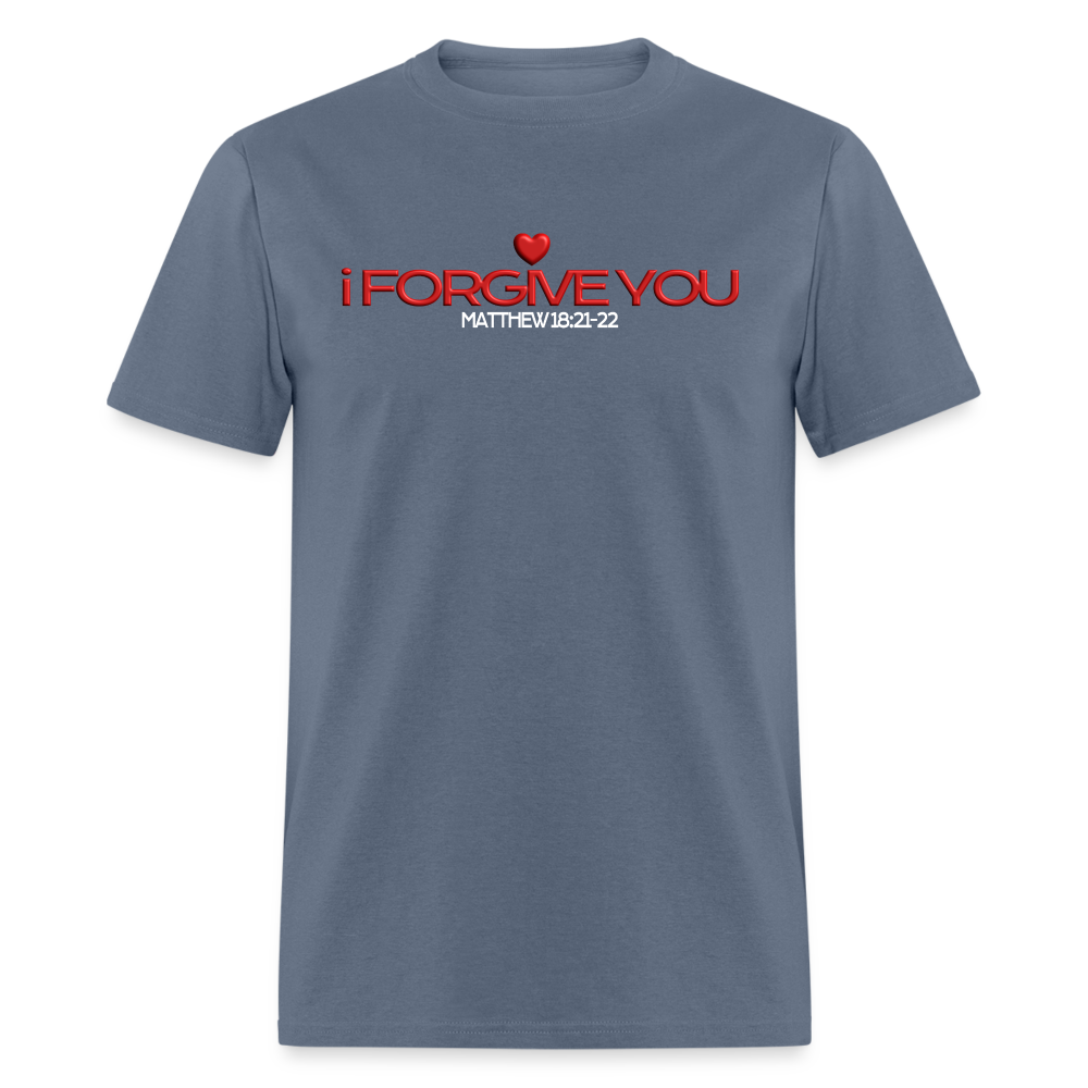 I Forgive You 70x7 - denim