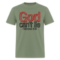 God Can't Lie - military green