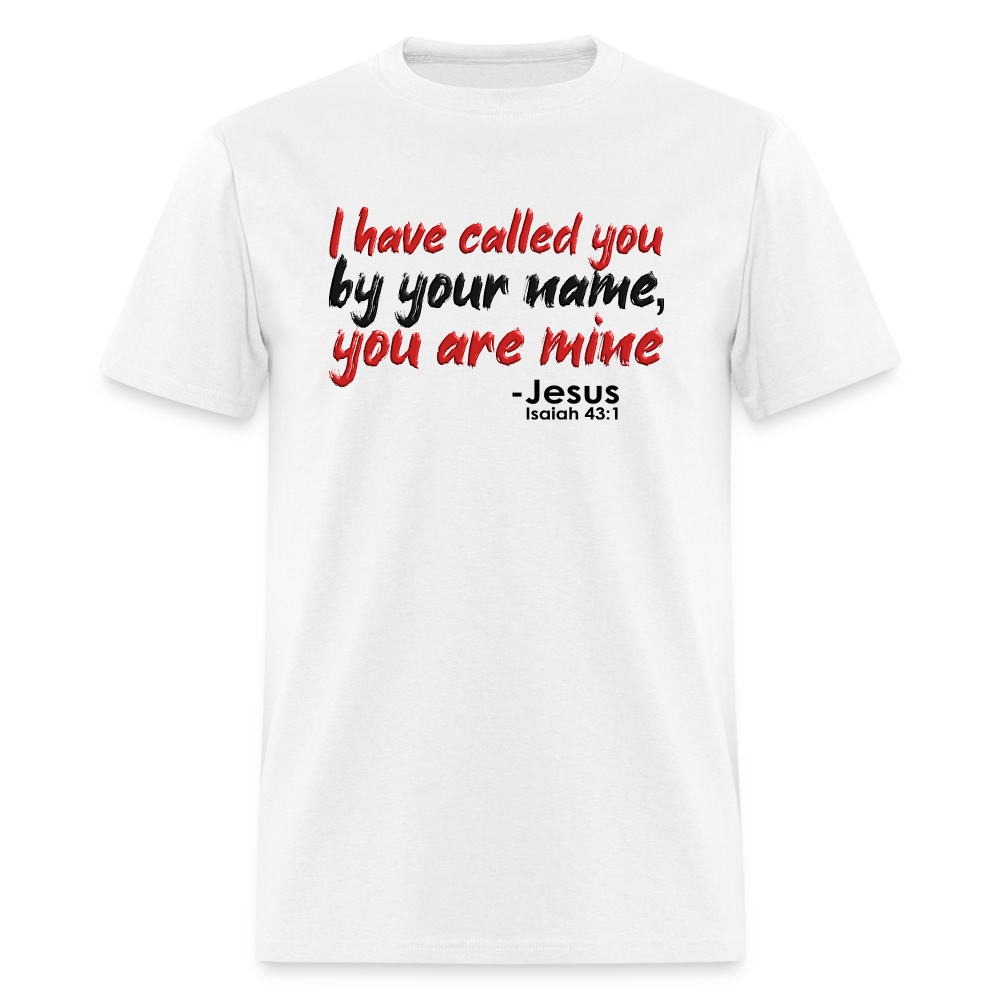 I Have Called You By Name - white