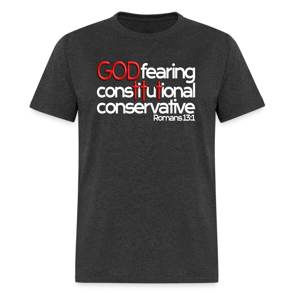God Fearing Constitutional Conservative - heather black