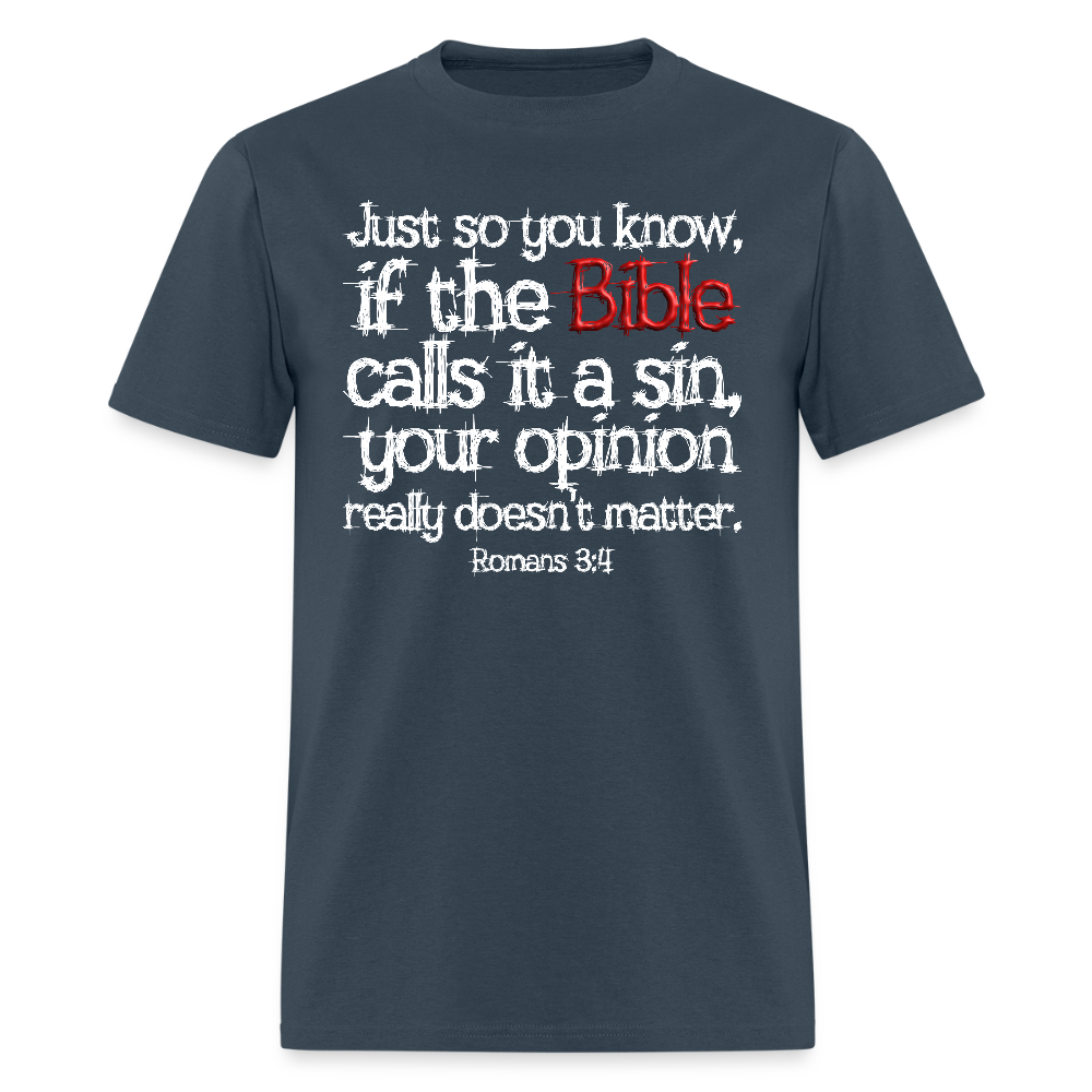 If the Bible Calls it a Sin -  blue dusk