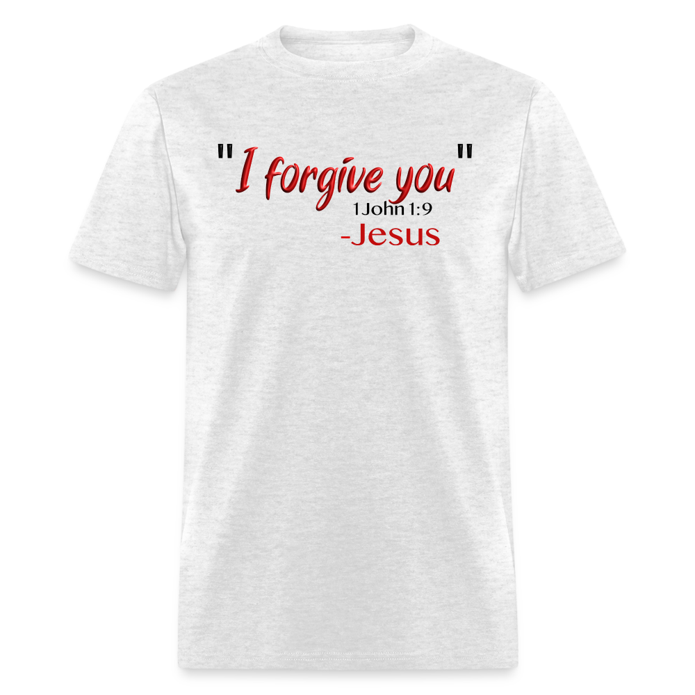 I Forgive You - light heather gray