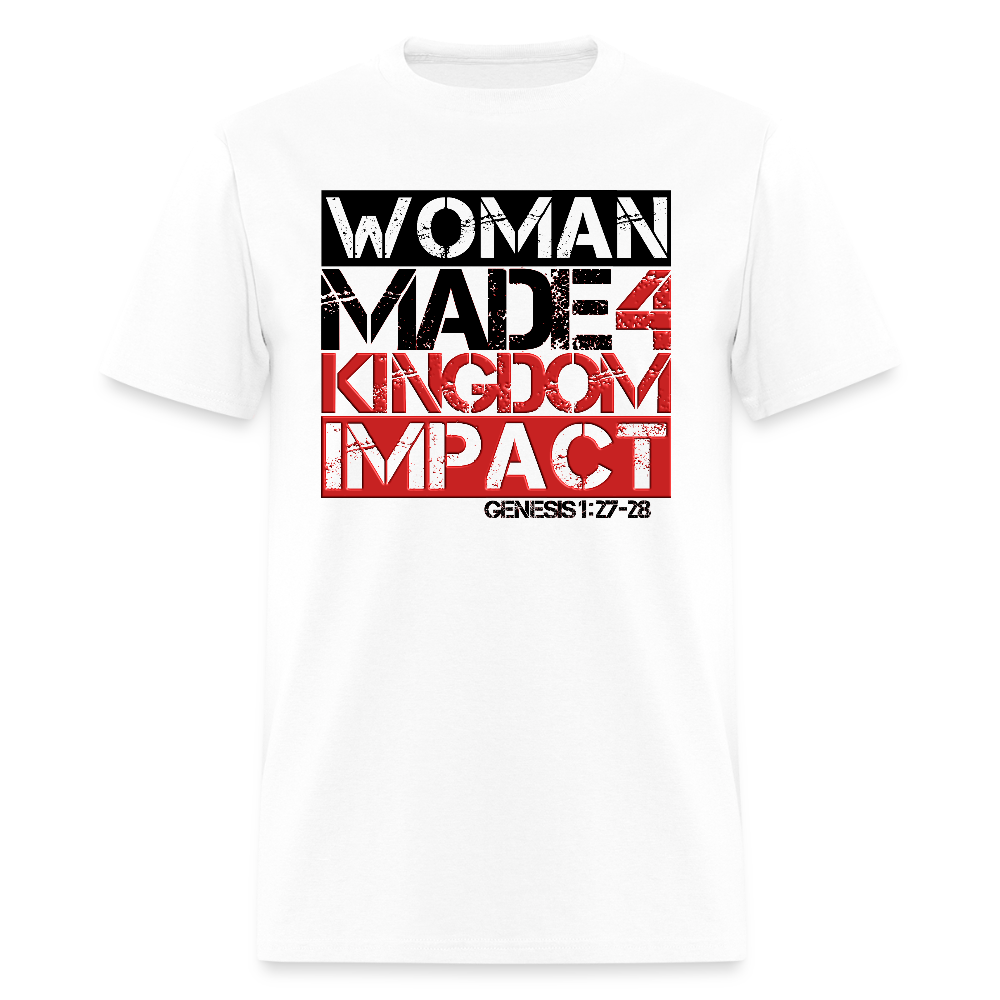Woman Made 4 Kingdom Impact - white