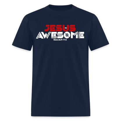 Jesus is Awesome - navy