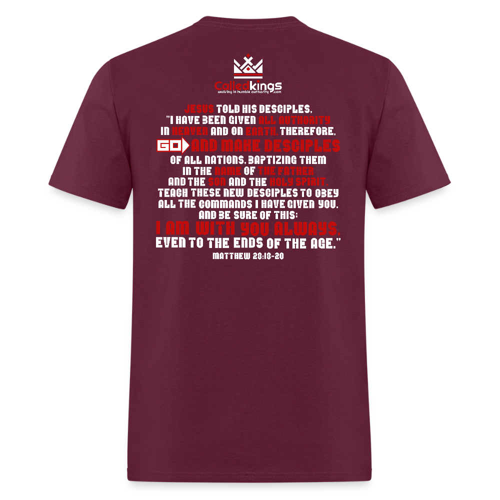Go Make Desciples - burgundy