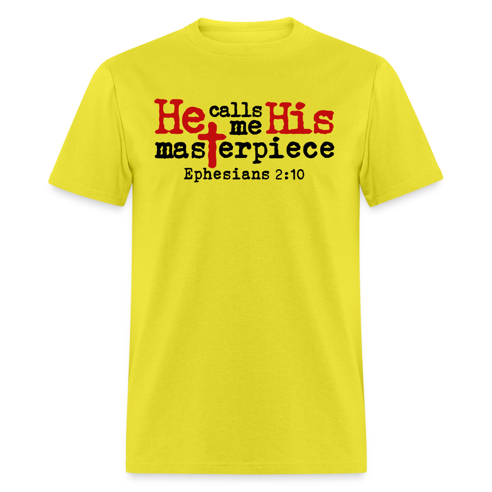 He Calls Me His Masterpiece - yellow