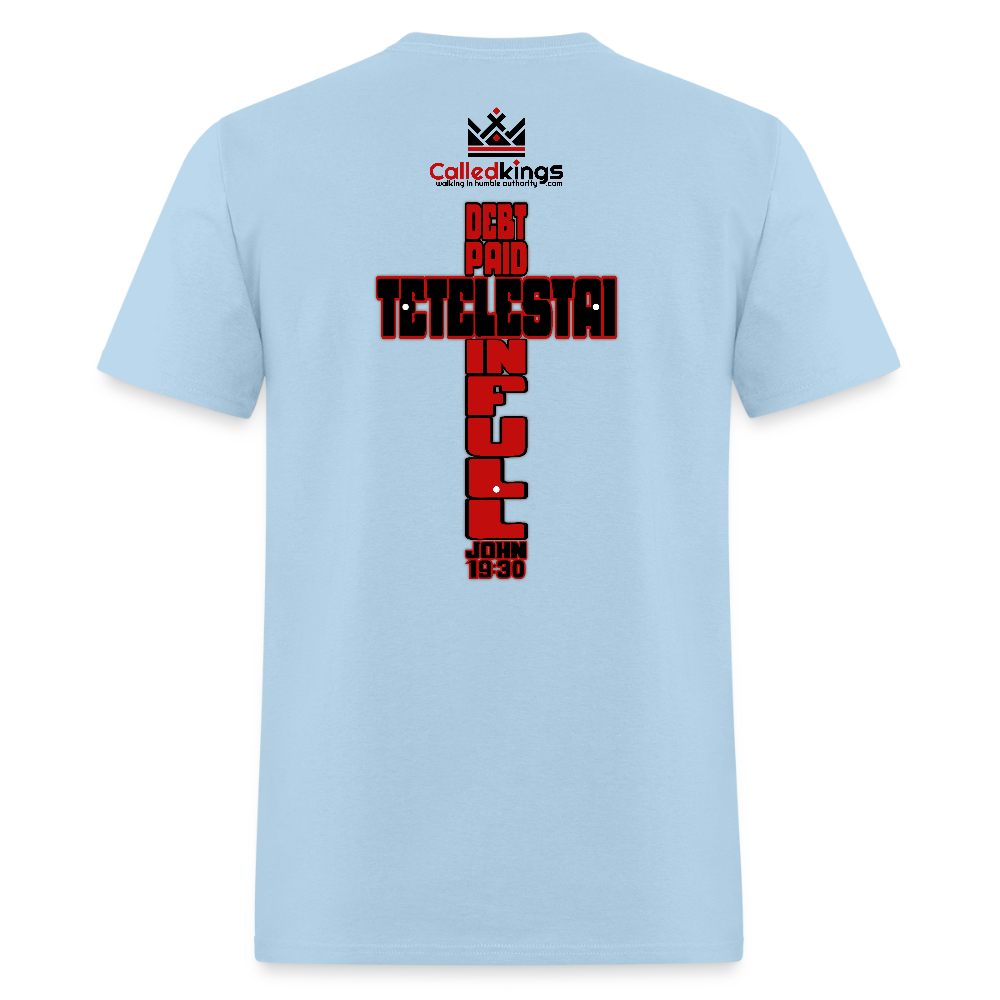 Debt Paid in Full - powder blue