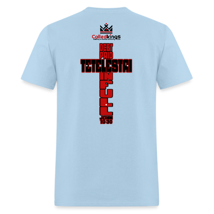 Debt Paid in Full - powder blue