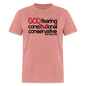 God Fearing Constitutional Conservative - heather mauve