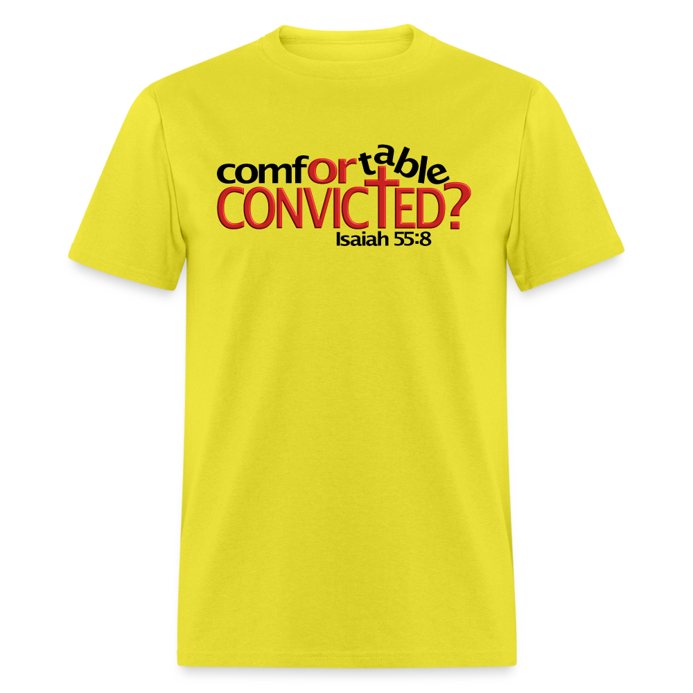 Comfortable Or Convicted - yellow