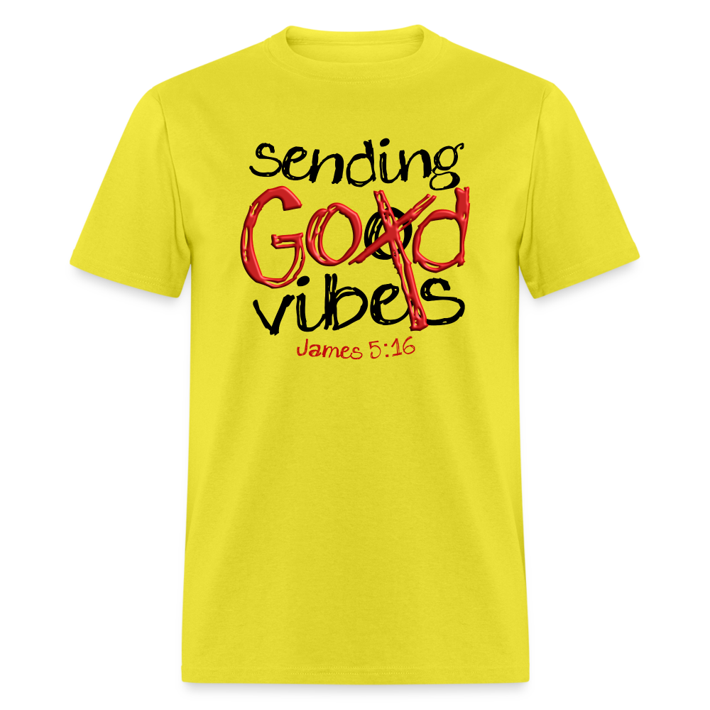Sending God Vibes - yellow
