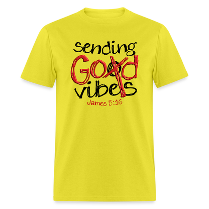 Sending God Vibes - yellow