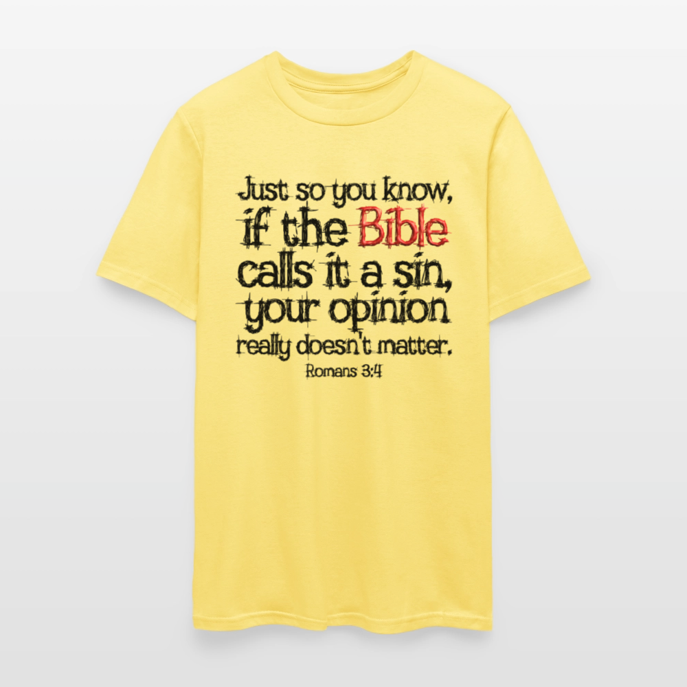 If the Bible Calls it a Sin - cornsilk