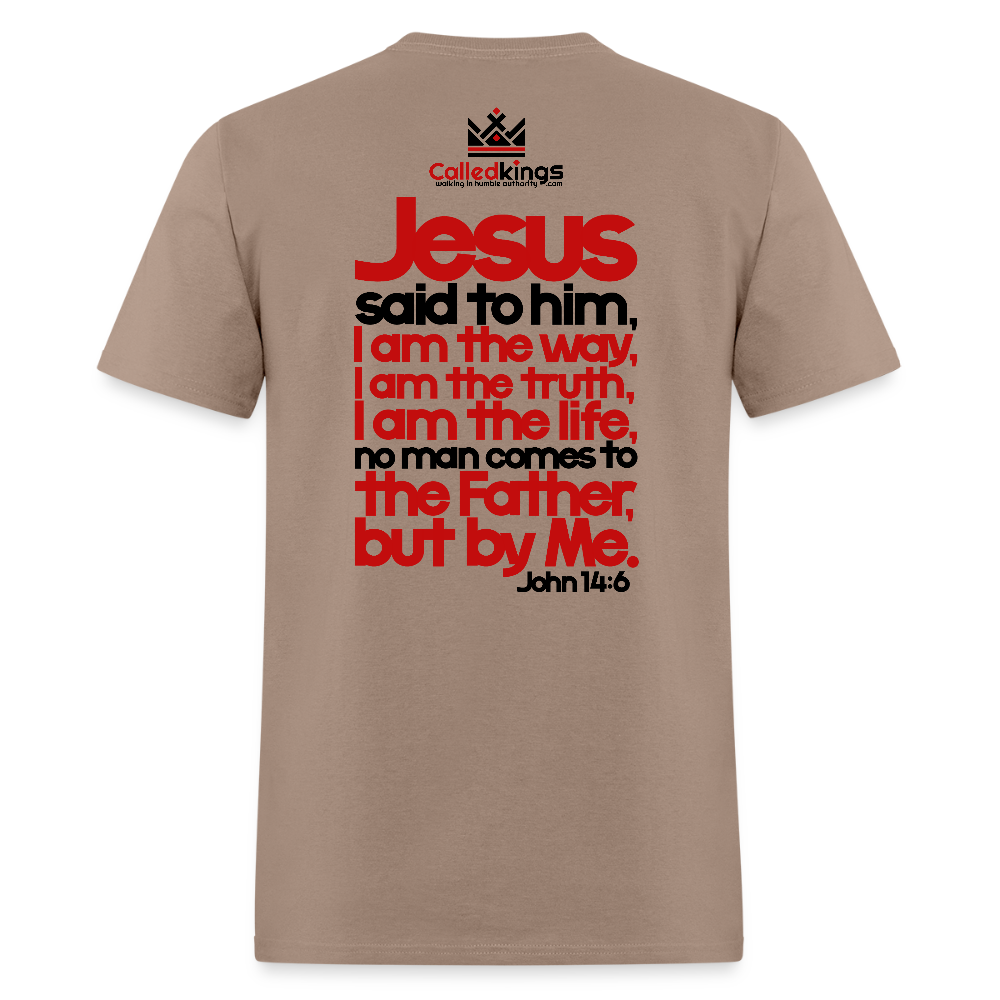 Jesus Is the Answer - brown savana