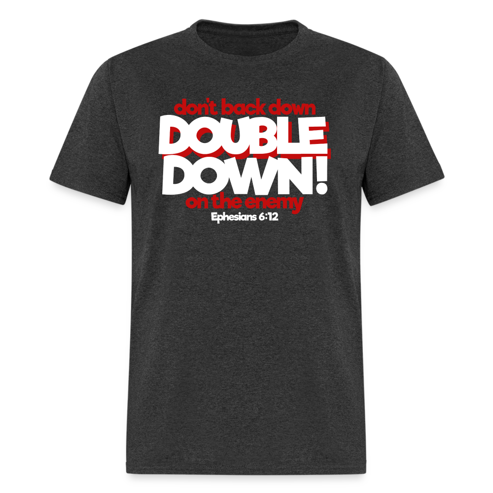 Double Down - heather black