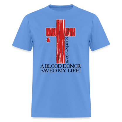 Blood Donor - carolina blue