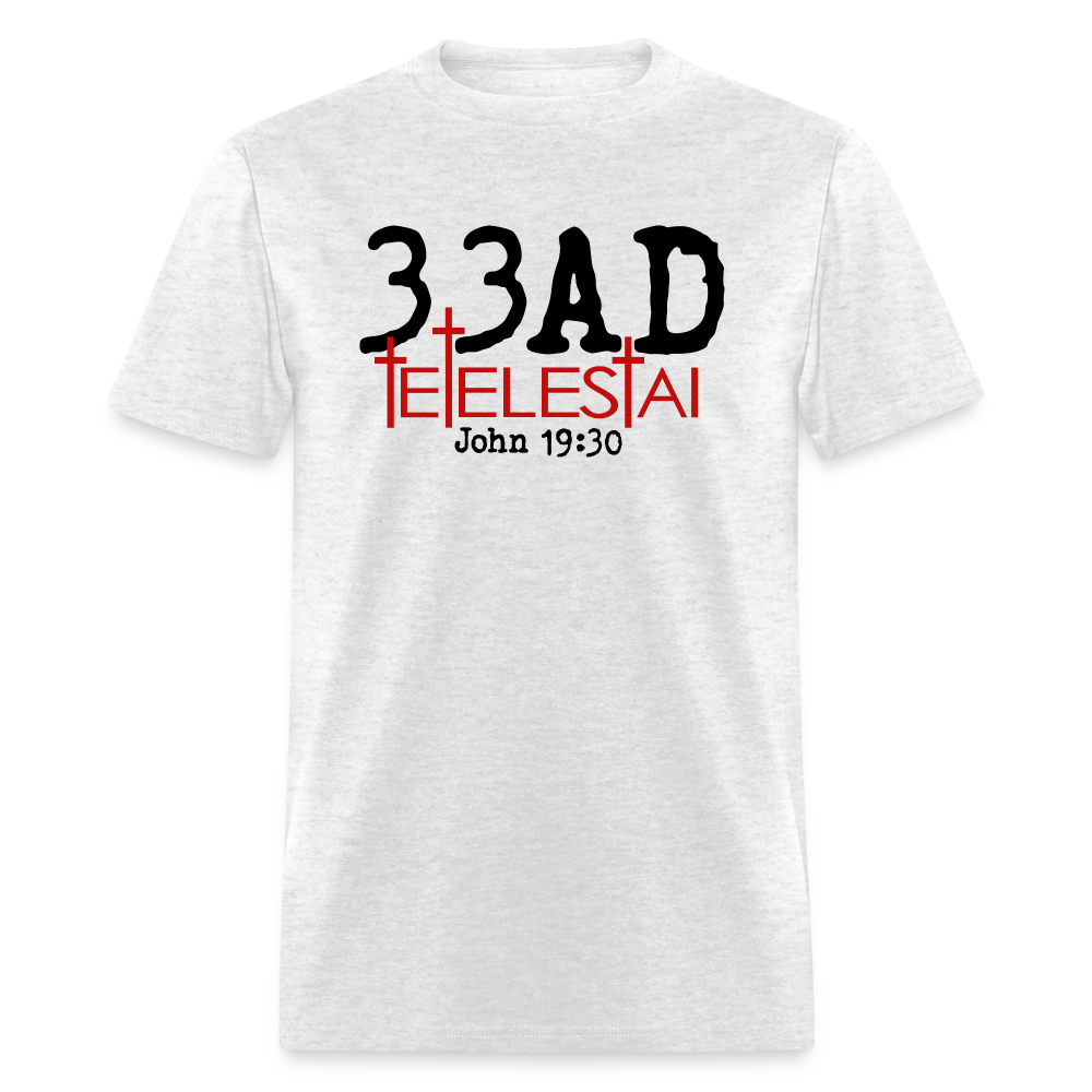 33AD Tetelestai - light heather gray