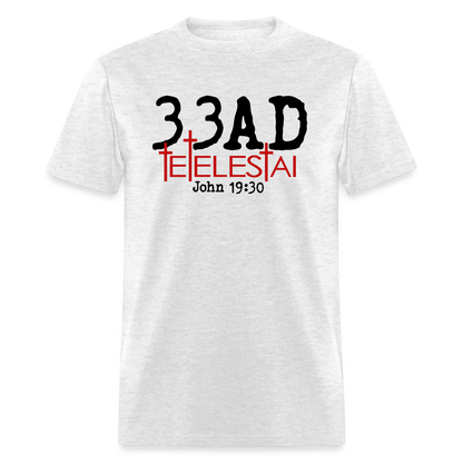 33AD Tetelestai - light heather gray