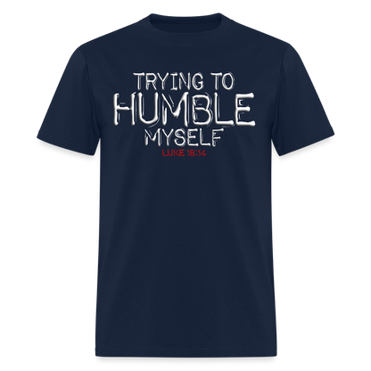 Trying to Humble Myself - navy