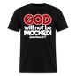 God Will Not Be Mocked - black